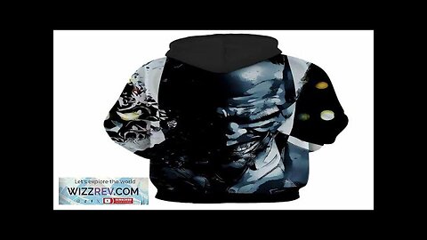 The Clown At Midnight Joker Design Full Print Hoodie Review