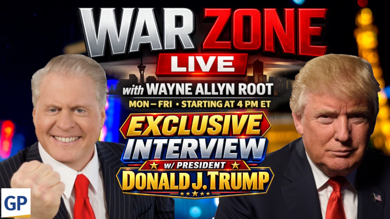 War Zone LIVE! Exclusive Interview with Donald J. Trump 08-11-26 thumbnail