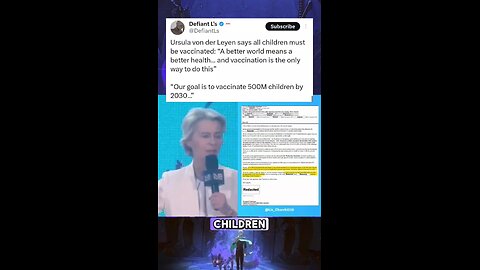 NWO globalist psychopaths are going after your children.