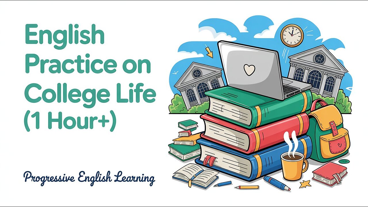English Practice on College Life #EnglishPractice for Beginners