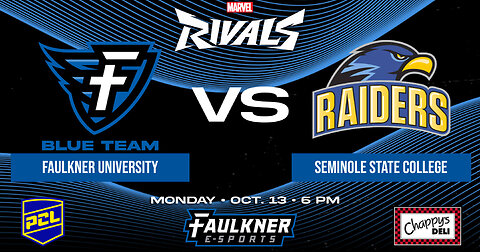 Marvel Rivals- Faulkner Blue vs. Seminole State (10/13/2025)