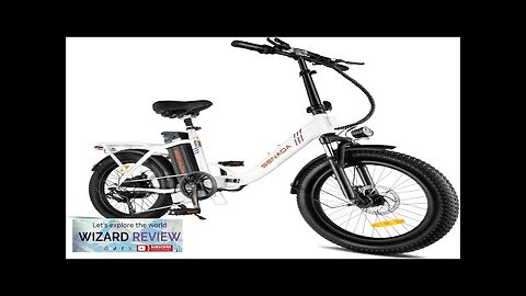 SENADA Electric Bike for Adults 20 x 3.0 Fat Tire Folding Electric Review