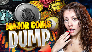 MAJOR COINS SLIDE AS MARKET PLUMMETS