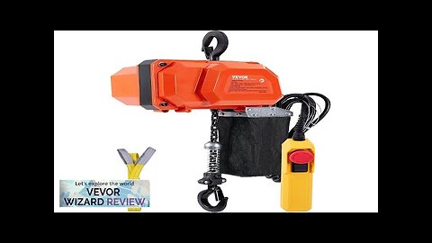 VEVOR Electric Chain Hoist 330 lbs Load Capacity 10 ft Lifting Height Review