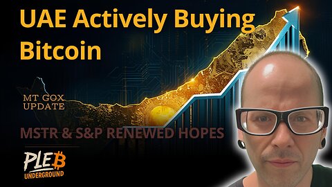 UAE actively Buying Bitcoin, MT GOX Update, MSTR's Renewed S&P Hopes