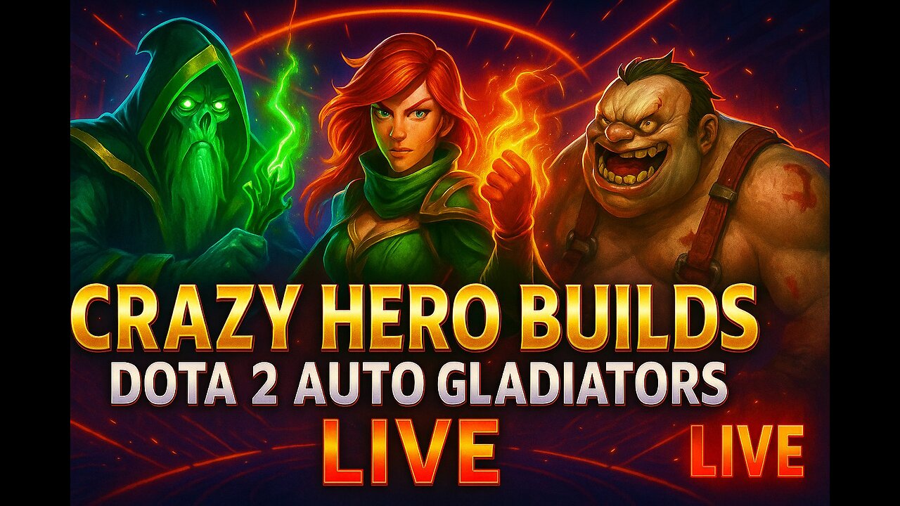 Dota 2 Auto Gladiators Crazy Hero Builds