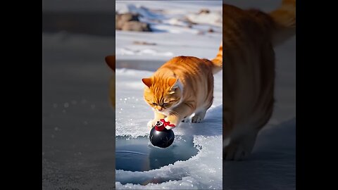 Bombming The Purr-fect Plan: Cat Goes Explosive Hunting!