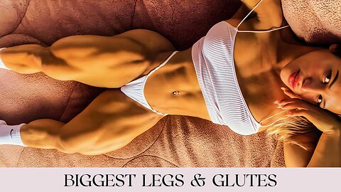 Young Muscle Girl Jade Cristaldo | Biggest Legs and Glutes Transformation in Wellness Bodybuilding