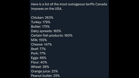 In response to tariffs, Canada to run attack ads against Americans, look at USA tariffs from Canada