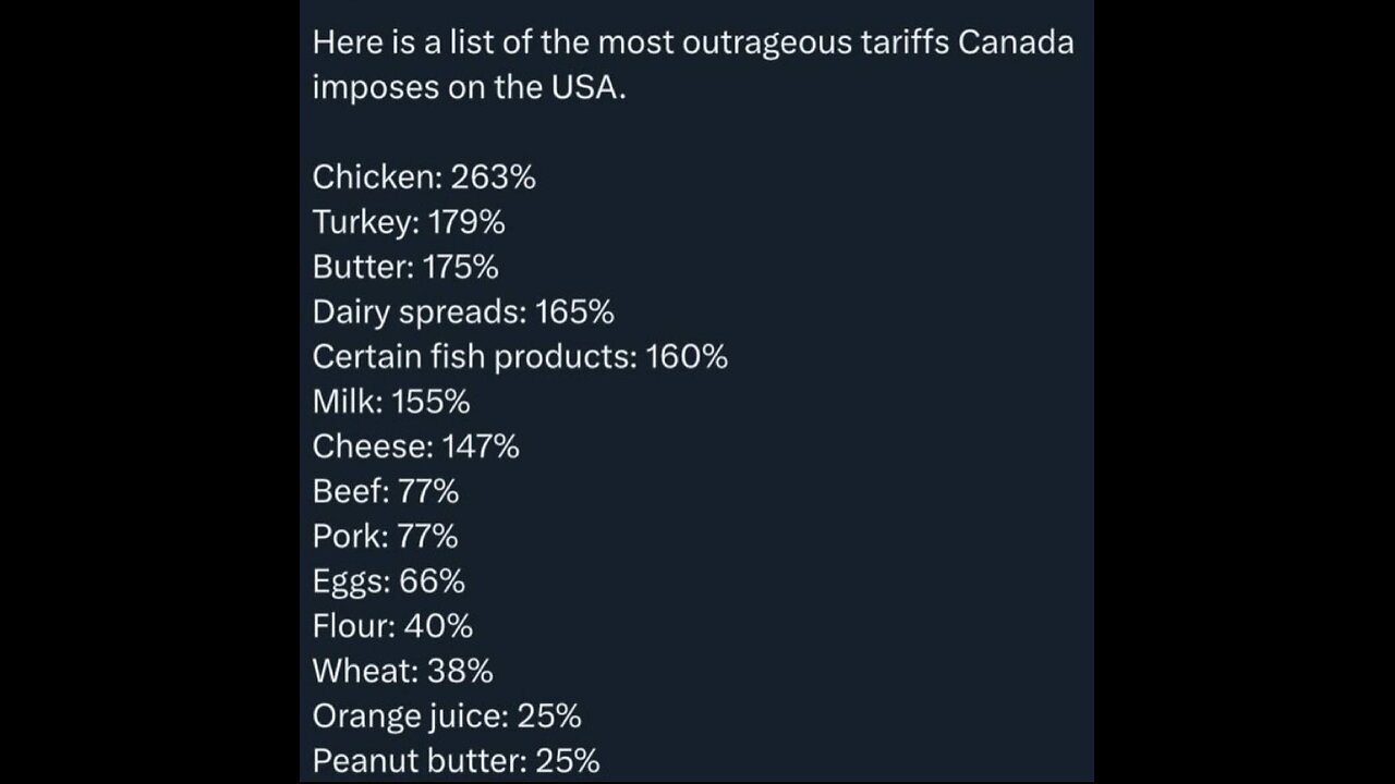 In response to tariffs, Canada to run attack ads against Americans, look at USA tariffs from Canada