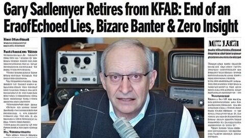 Gary Sadlemyer Retires from KFAB: End of an Era of Echoed Lies, Bizarre Banter & Zero Insight