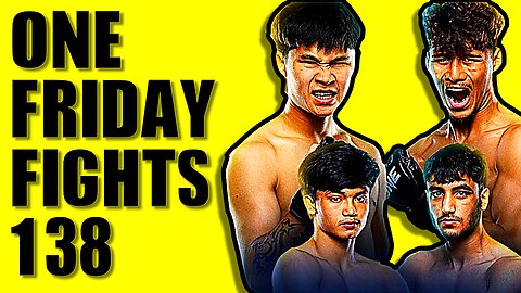 🔴LIVE: ONE Friday Fights 138 WATCH-ALONG | 2026 Kicks Off with PURE VIOLENCE
