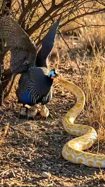 Owl saves wild Chicken's Life