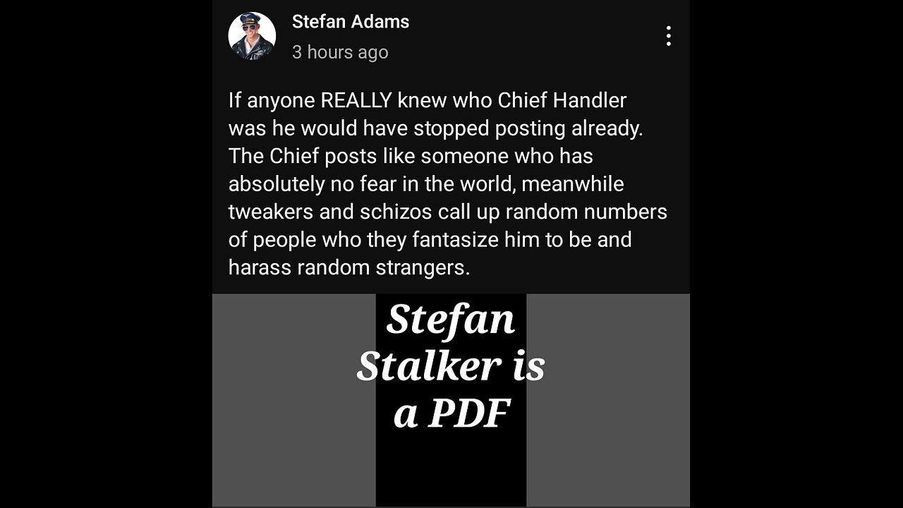 The Chief Handler exposer