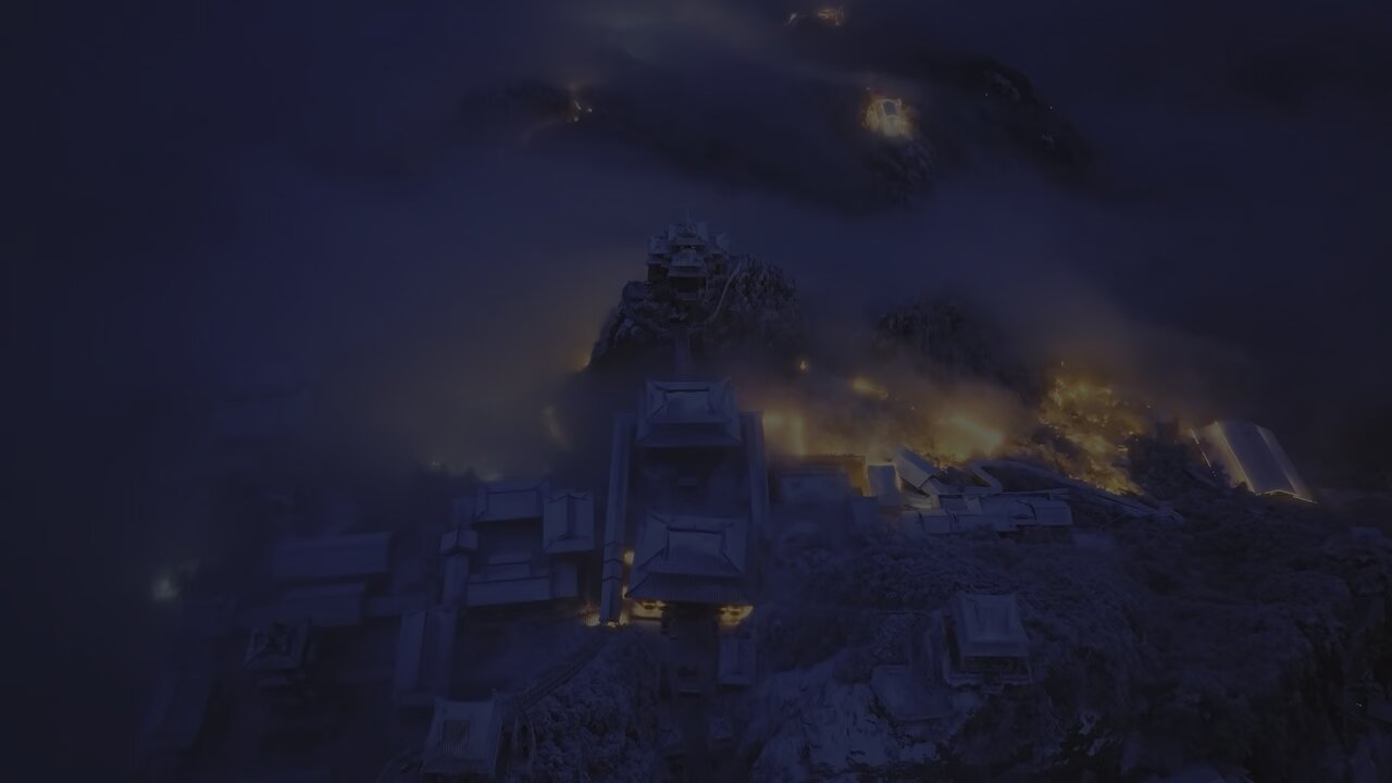 Laojun Mountain Transformed into a Stunning Yunding Palace After the Blizzard! ❄️✨