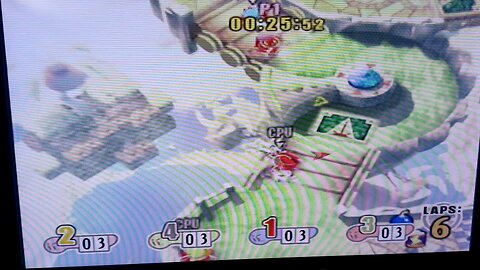 Kirby Air Ride gameplay