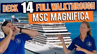 MSC Magnifica Public Deck 14 | Tall Man's Cruise Adventures