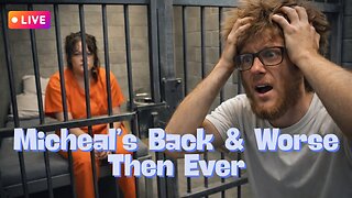 Michael's Back & Worse Then Ever! Christina Dumped Him From Jail & He Won't Accept It