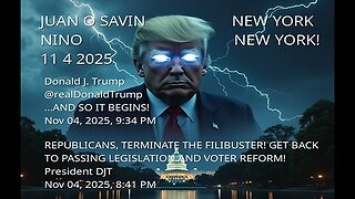 JUAN O SAVIN- NEW YORK NEW YORK! - NINO 11 4 2025