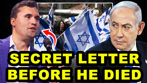 Charlie Kirk & Netanyahu: Leaked PRIVATE Letter Reveals Shocking Relationship