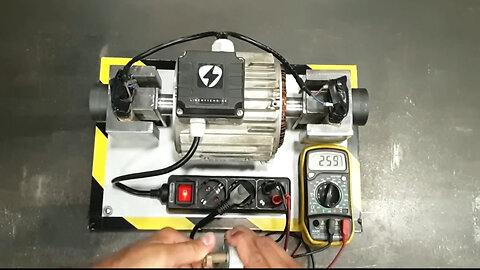 Free energy ⚡️ Free 10kW generator with microwave oven parts 100% REAL