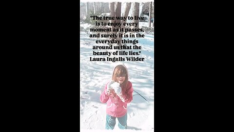 Laura Ingalls Wilder quote