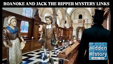 Roanoke, Jack the Ripper and the mysteries of the ancient Church of St Bride’s