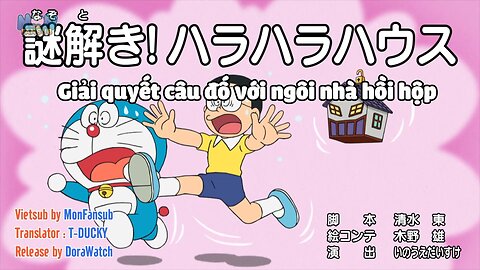Doraemon Tập 816 - Phần 1 | Giải quyết câu đố với ngôi nhà hồi hộp