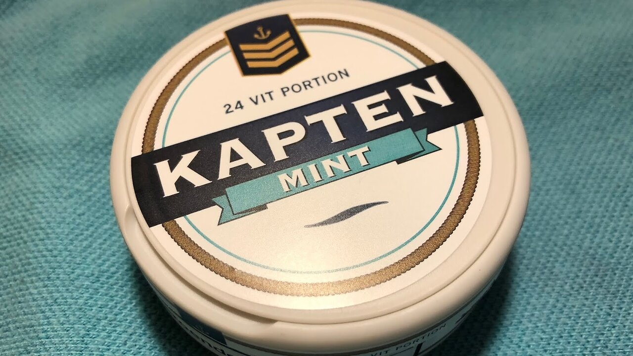 Kapten Mint White Portion Snus Review