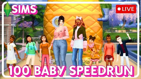 100 Baby challenge SPEEDRUN!!!