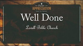Well Done