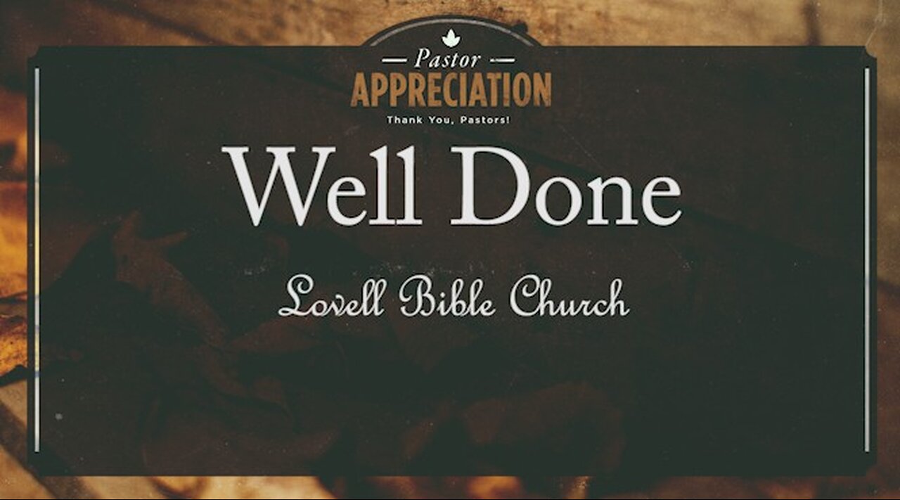 Well Done