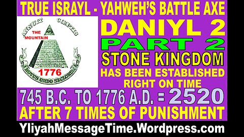 Stone Kingdom Established! USA in Bible Prophesy