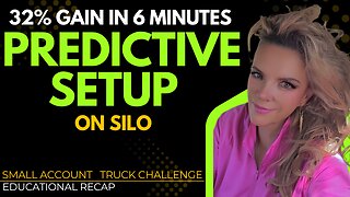 Small Account Day Trading | Predictive Price Action on SILO | 32% Gain in 6 Minutes