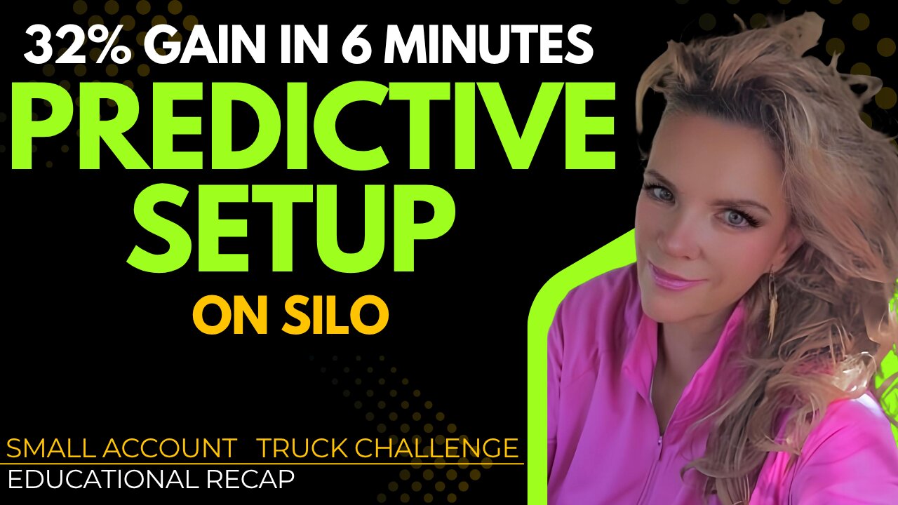 Small Account Day Trading | Predictive Price Action on SILO | 32% Gain in 6 Minutes