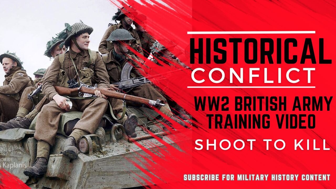 "Shoot to Kill" WW2 British Army Infantry Training Film