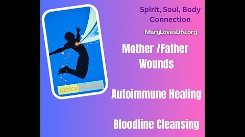 Ep 10: Mother/Father Wounds, Autoimmune Healing, Bloodline Cleansing - SPIRIT, SOUL, BODY CONNECTION