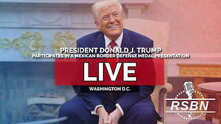 LIVE: President Trump Participates in a Mexican Border Defense Medal Presentation - 12/15/25