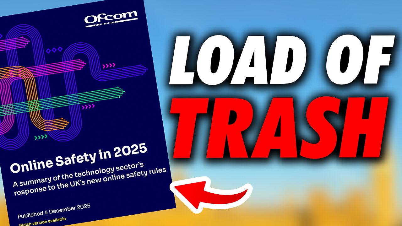 Ofcom's Online Safety Act Report is WILD