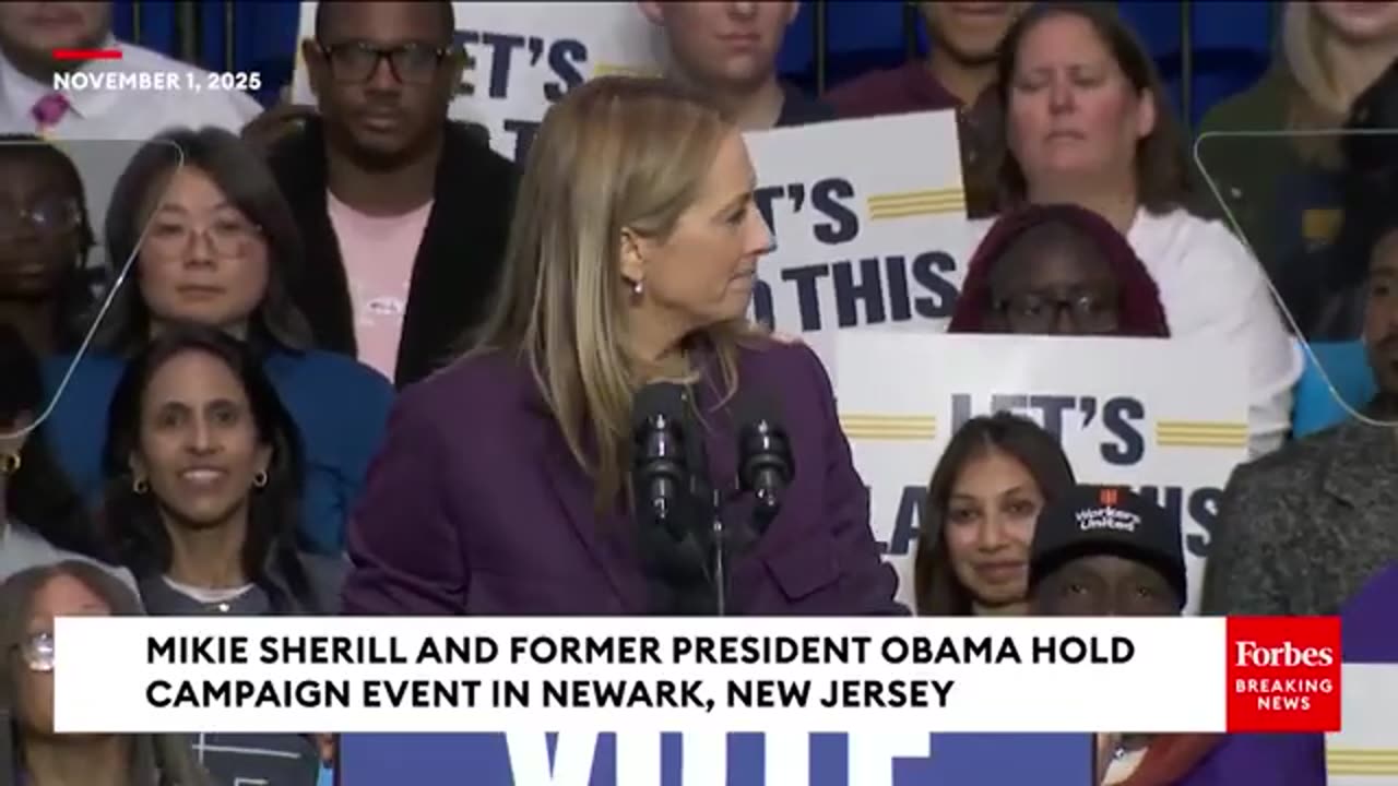'I Want To Make Sure Everyone Here Has A Shot': Mikie Sherrill Slams Affordability In New Jersey