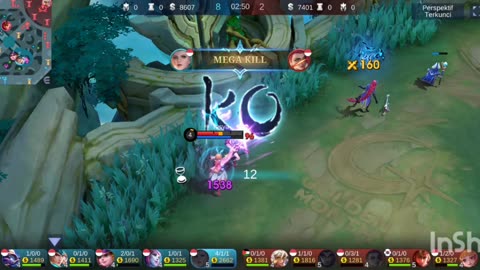 Mobile Legend bang bang - Silvana Alod Best Insane Damage