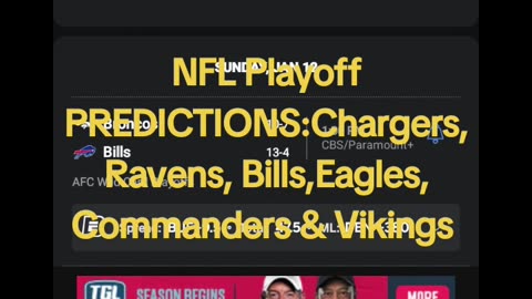 NFL Playoffs Predictions