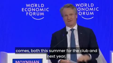 Trump Hits Bank of America CEO Brian Moynihan at Davos