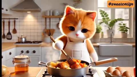 ChefCat​ #CatCooking​ #CookingWithCats​