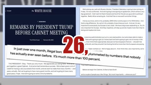 Fact Check: Trump Quote About Illegal Border Crossings Down 'More Than 100 Percent' Published By WH