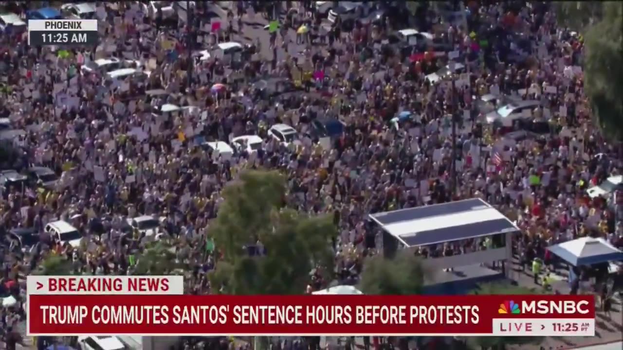 MASSIVE crowds have just amassed in Phoenix