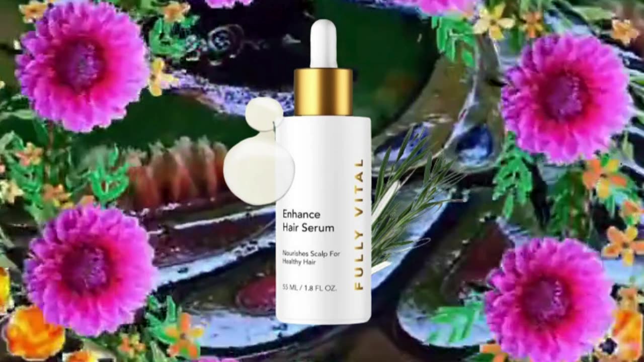 FullyVital# Hair Serum& – Nourish, Strengthen, and Revitalize Your Hair