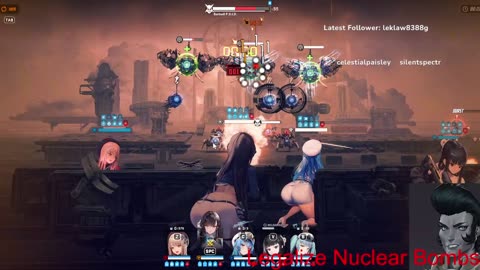 Waifu With Sword And Gun.