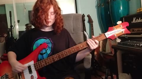 Queen Night at the Opera bass covers: #11 Bohemian Rhapsody/Queen bass play along by Cara