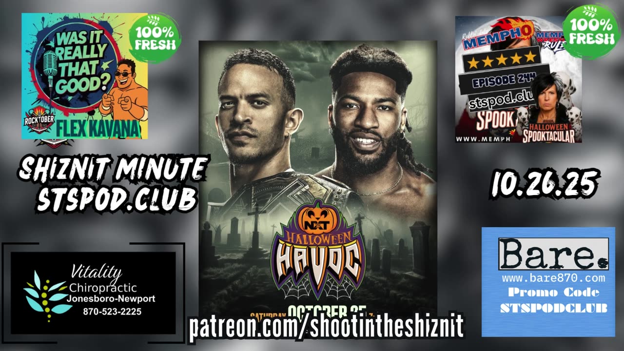 SHIZNIT MINUTE 10.26.25 - BT TALKS HALLOWEEN HAVOC!